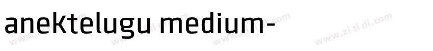 anektelugu medium字体转换